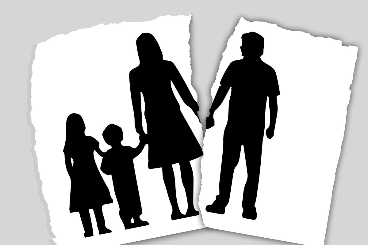 2 children ,wife and husband