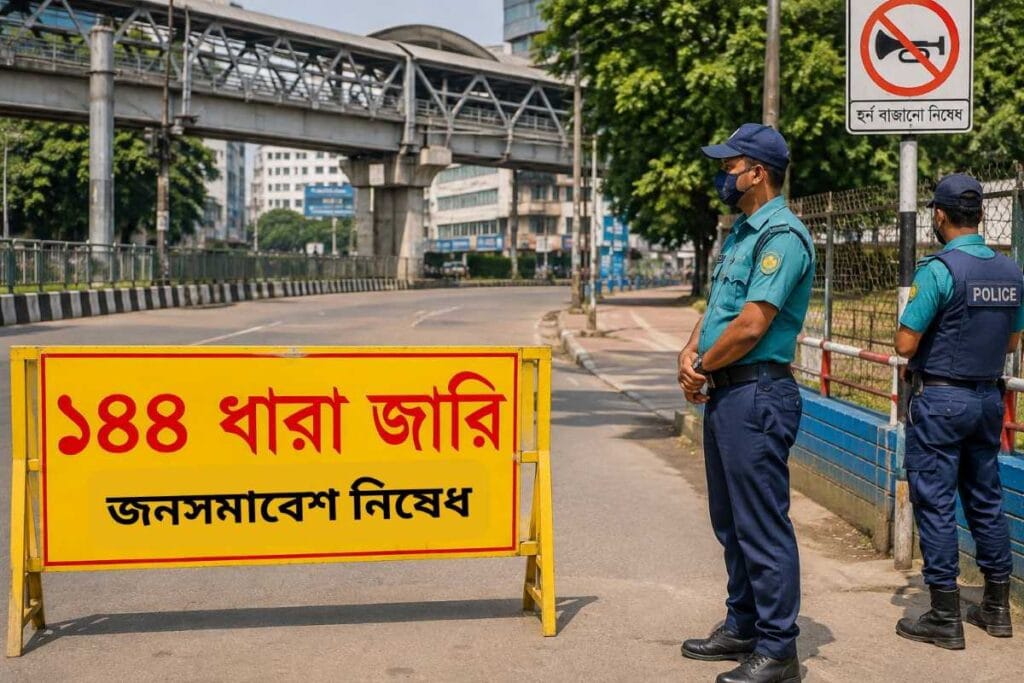 ১৪৪ ধারা মামলা কি